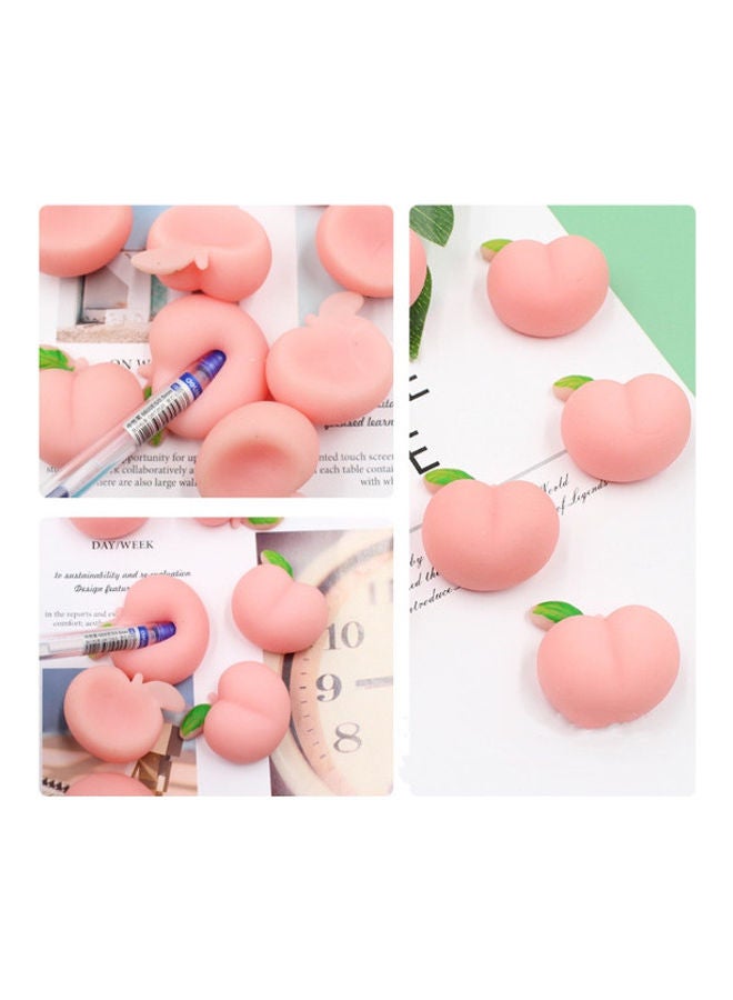 مس تيارا - طقم ألعاب إسفنجية بتصميم لطيف على شكل خوخ من 16 قطعة - Image 1