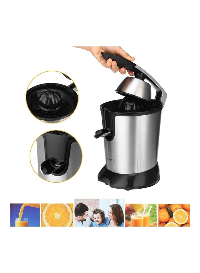 sokany Stainless Steel Citrus Juicer 0.4 L 350.0 W JE-651E Silver/Black  - Image 3