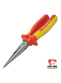 PRO-TECH Electrical Shock Proof Long Nose Plier Multicolour  - Image 3