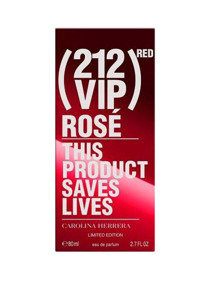 CAROLINA HERRERA - 212 VIP Rose Red EDP 80ml - Image 1