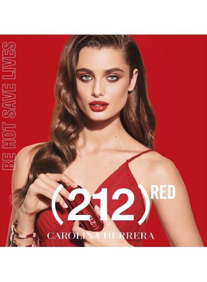 CAROLINA HERRERA - 212 VIP Rose Red EDP 80ml - Image 1