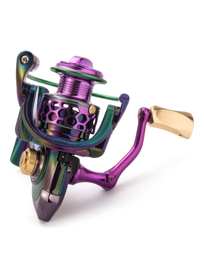 Lizard Fishing Spinning Reel With Interchangeable Metal Tackle Bait Casting 12.90x8.60x12.90cm - Image 1