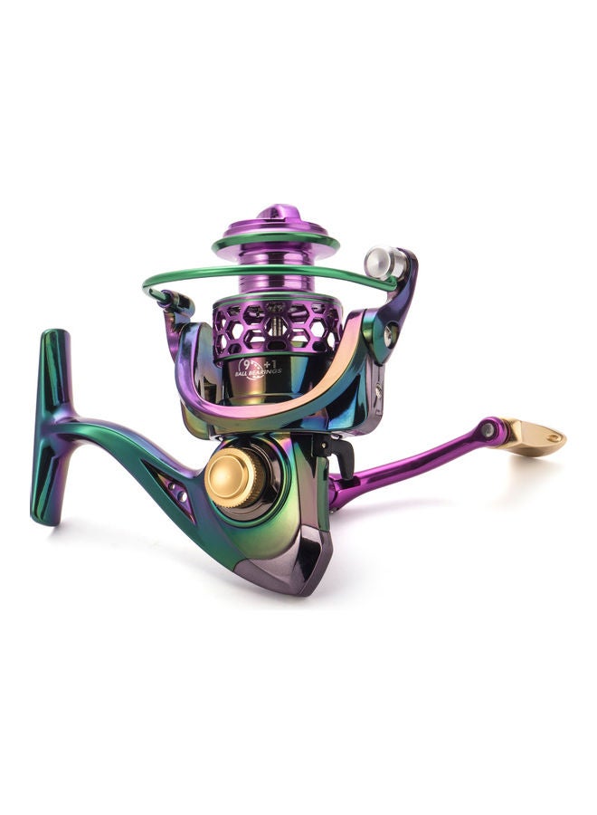 Lizard Fishing Spinning Reel With Interchangeable Metal Tackle Bait Casting 12.90x8.60x12.90cm - Image 2