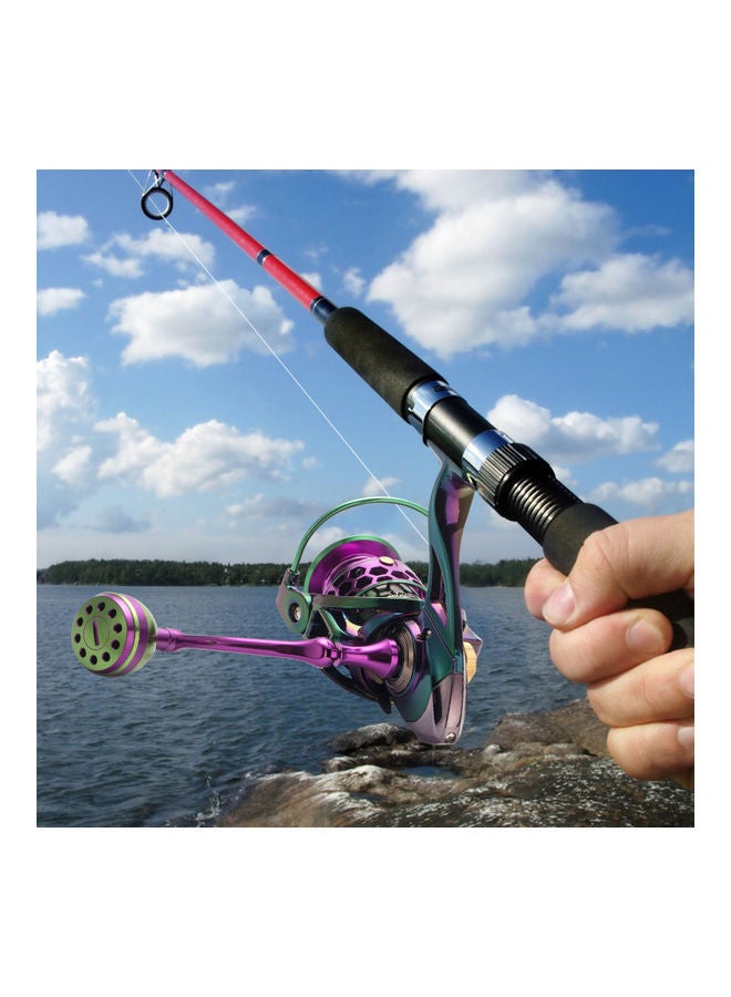 Lizard Fishing Spinning Reel With Interchangeable Metal Tackle Bait Casting 12.90x8.60x12.90cm - Image 3