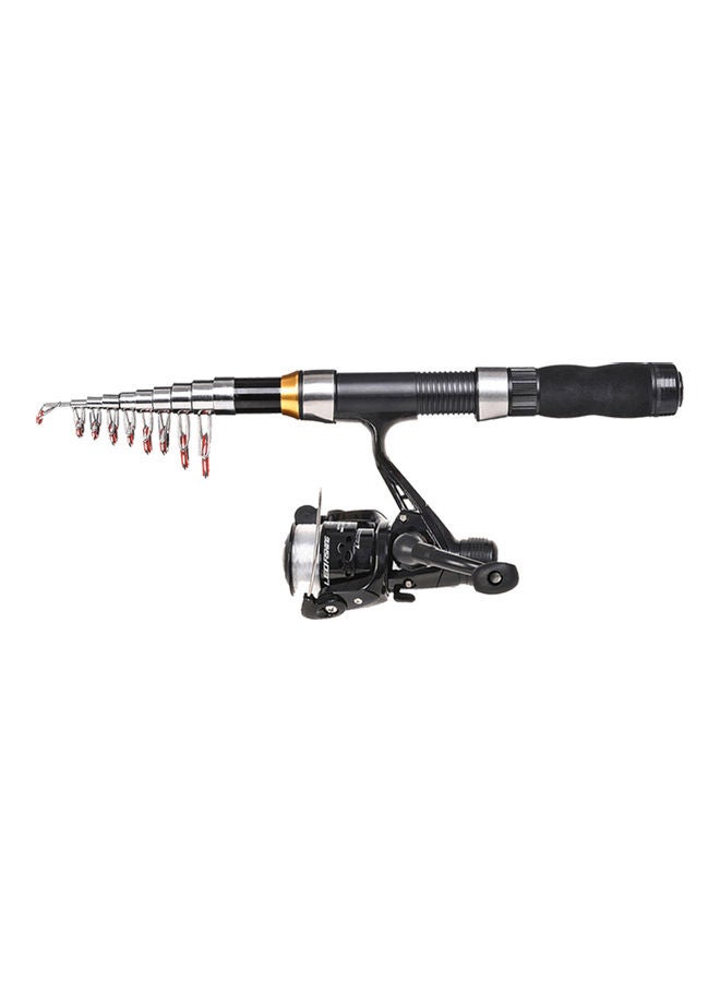 LIXADA Reel Combo Telescopic Fishing Rod Complete Kit Spinning Reel Set Lure Line Freshwater Saltwater Fishing Hooks And Carry Bag Fishing Equipment  - Image 5