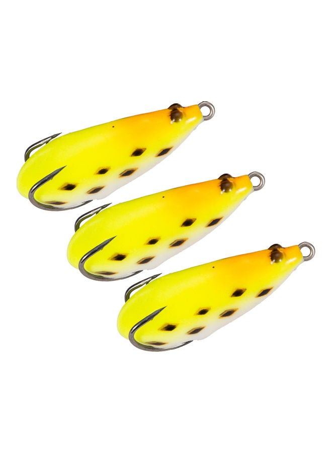 Generic 3-Piece Silicone Rubber Soft Fishing Lures 12x3x8cm  - Image 1