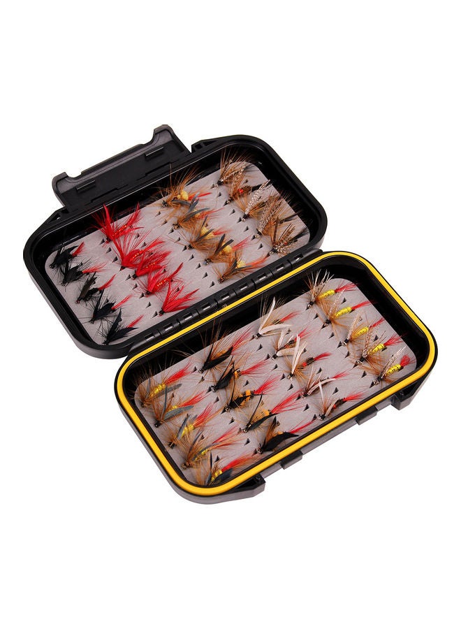 Generic 40-Piece Fly Fishing Flies Lures 14x4x9cm 
