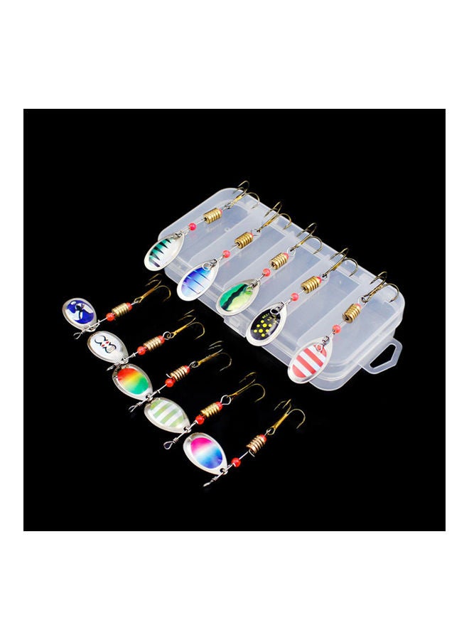 Generic 10-Piece Spinner Bait Fishing Lure 13x3x7cm  - Image 2