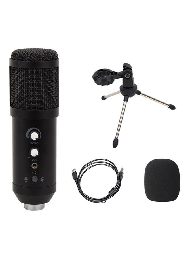 Generic USB Microphone Upgraded Version Condenser V8812-V Black  - Image 1