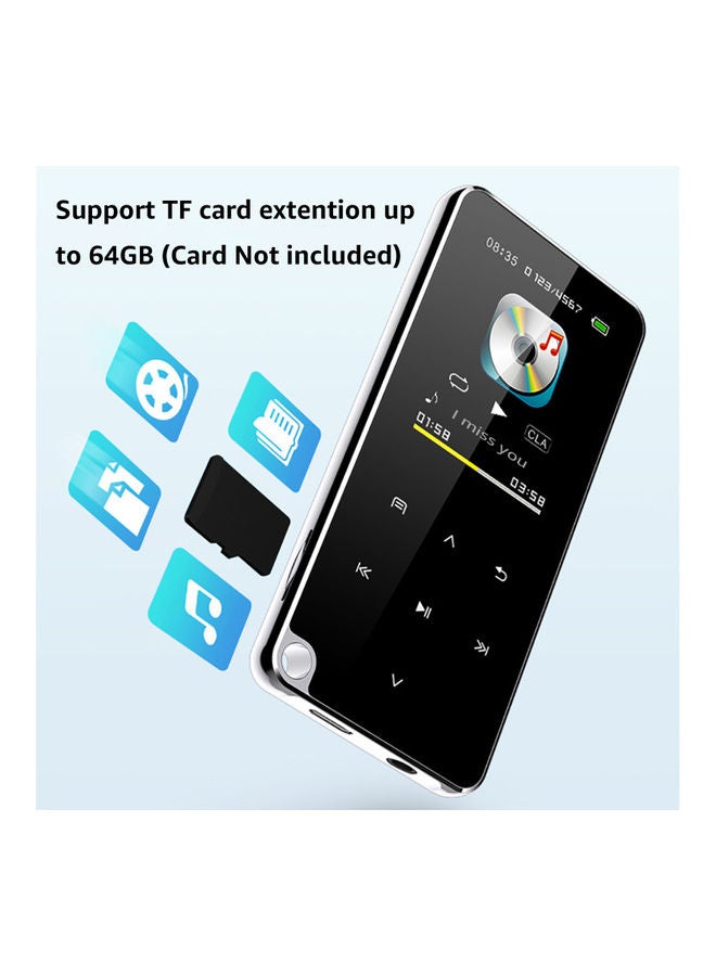 مشغل موسيقى MP3 طراز M25 يعمل بالبلوتوث M25-8 أسود - Image 2