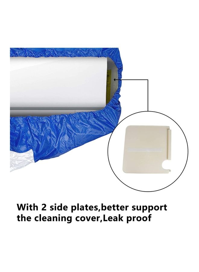 XiuWoo Air Conditioner Cleaning Cover Blue - Image 3