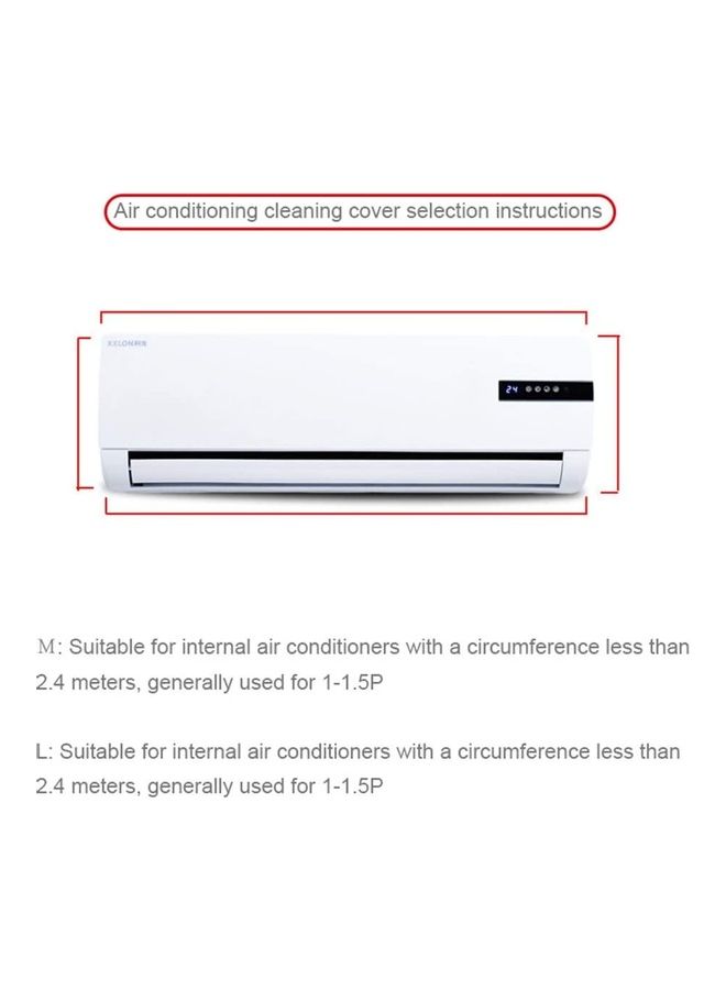 XiuWoo Air Conditioner Cleaning Cover Black - Image 5