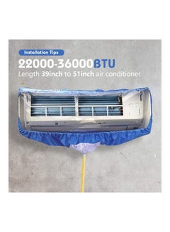 XiuWoo Air Conditioner Cleaning Cover Blue  - Image 2