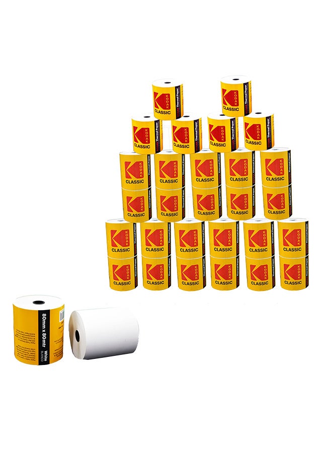 Kodak 30-Piece Thermal Paper Rolls For Receipt - Image 1