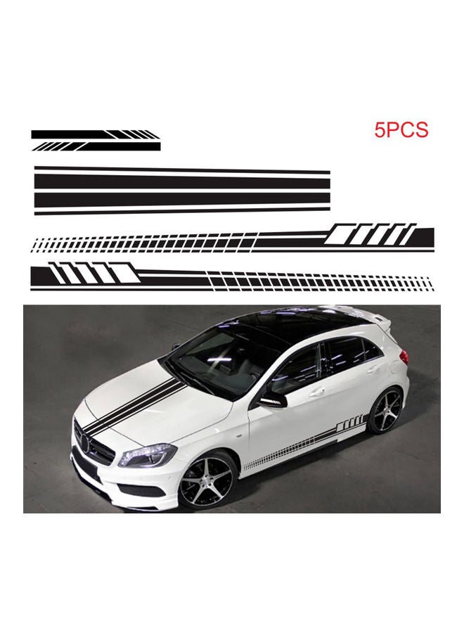 5-Piece Car Body Sticker - Image 5
