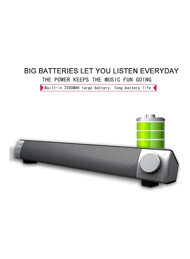 Wireless Bluetooth Speaker V8999G-V Grey - Image 2