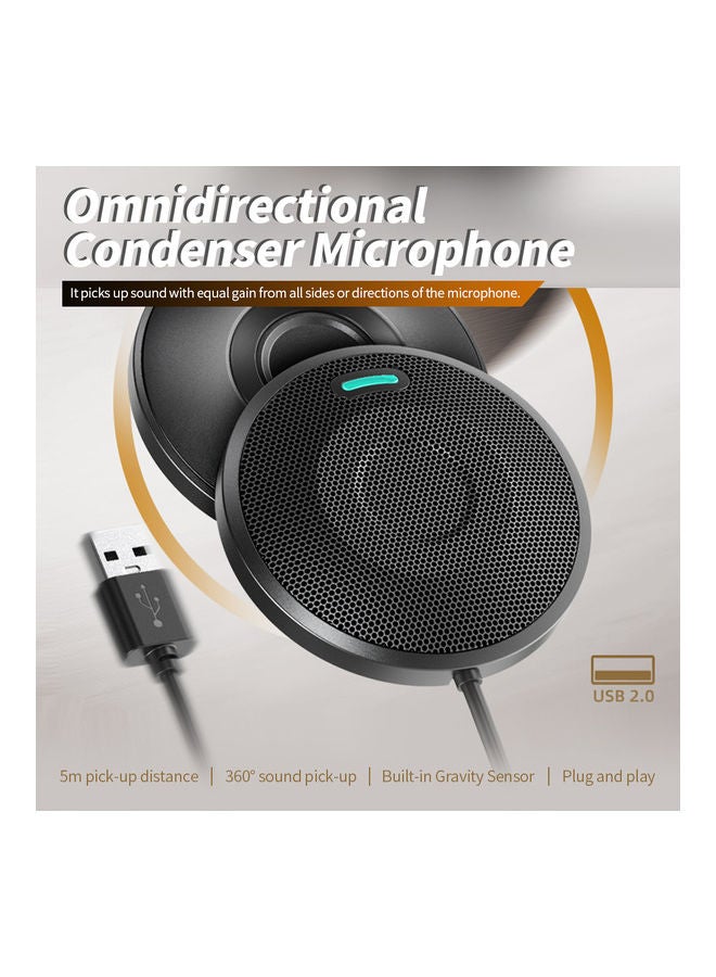 Omnidirectional Condenser Microphone C11120-V Black