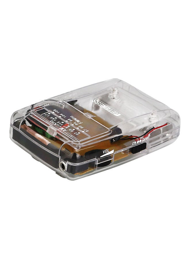 Retekess - Portable Radio AM / FM Pointer Tuning Mini Pocket Radio With Earphone TR624 Multicolour - Image 1