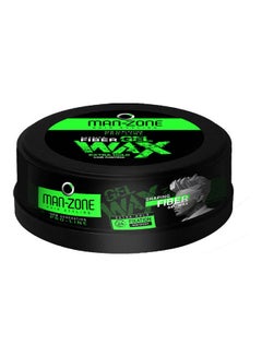 Man's Zone Fiber Gel Wax  - Extra Hold Clear 125grams 
