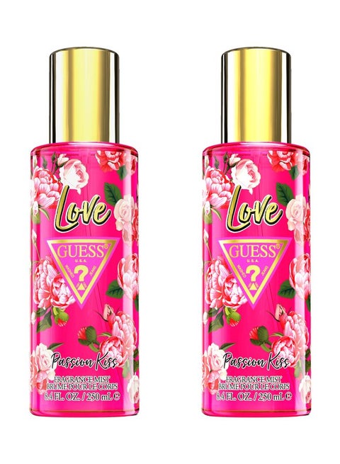 2-Piece Love Passion Body Mist Set 2x250ml