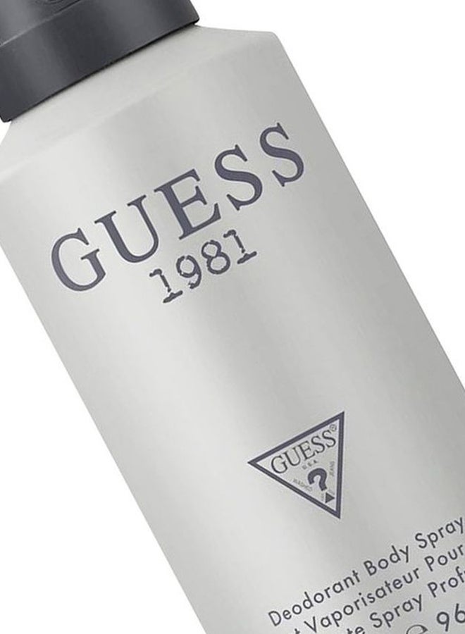 GUESS 1981 Body Spray Grey 150ml - Image 2