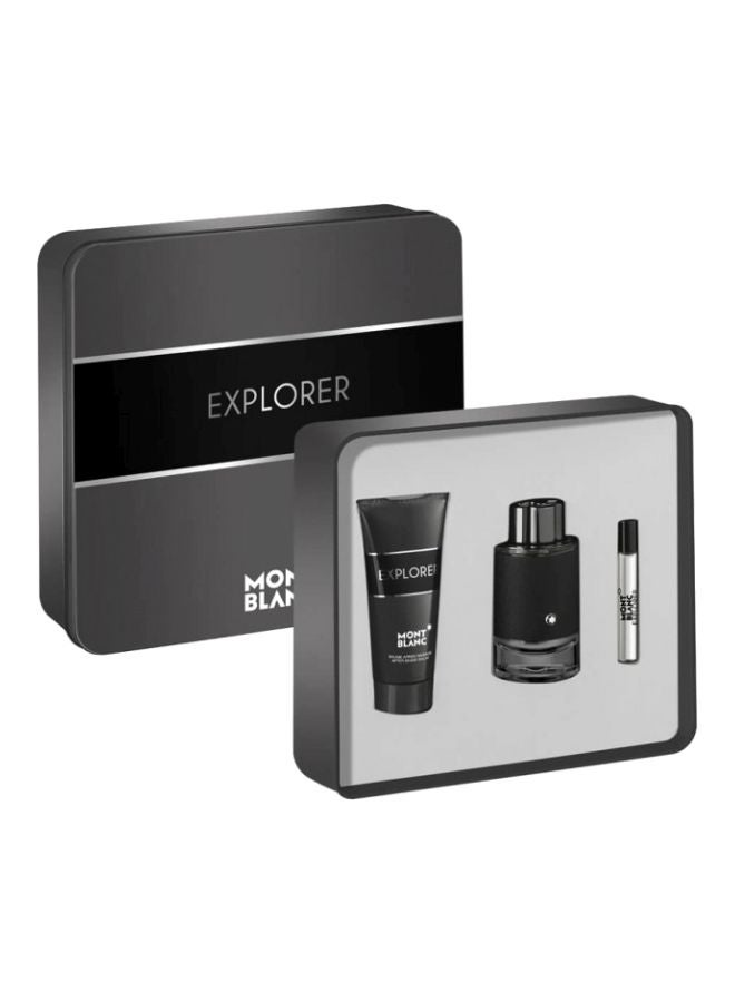 MONTBLANC - 3-Piece Explorer Gift Set EDP (100 Ml, 7.5 Ml), After Shave Balm 100ml - Image 1