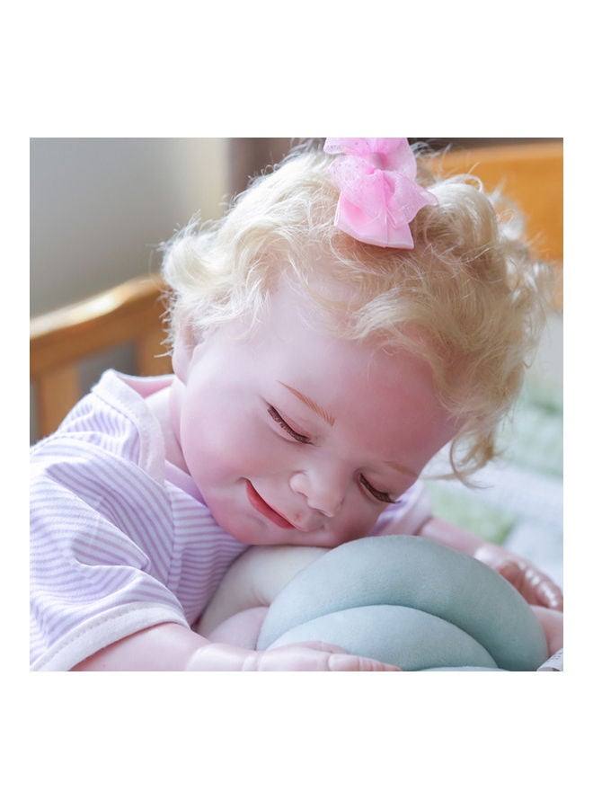 Silicone Baby Doll with Milk Bottle and Pacifier  - Image 5