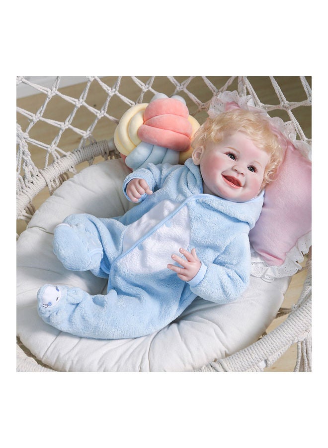 Silicone Baby Doll with Milk Bottle and Pacifier  - Image 3