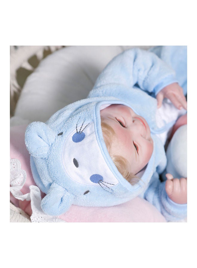 Silicone Baby Doll with Milk Bottle and Pacifier  - Image 5