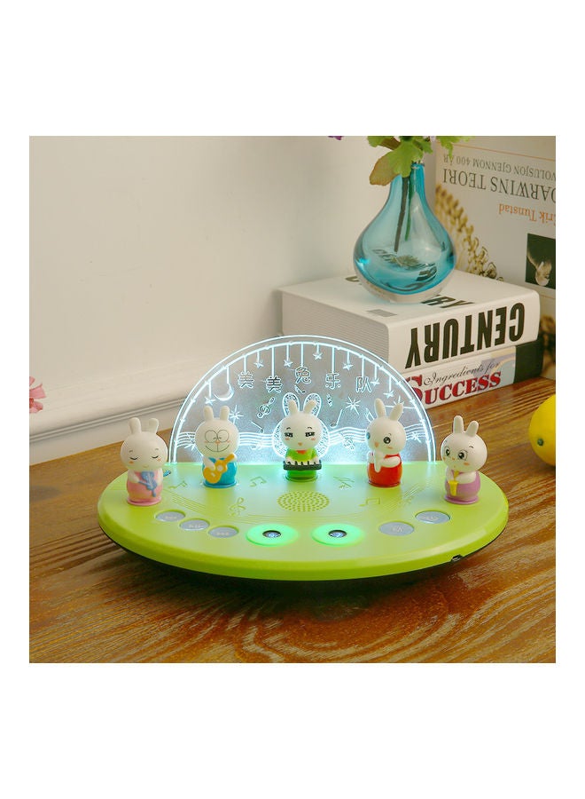لعبة الأرانب الموسيقية للأطفال مع مسرح بإضاءة وصوت قابلين للتعديل - Image 3