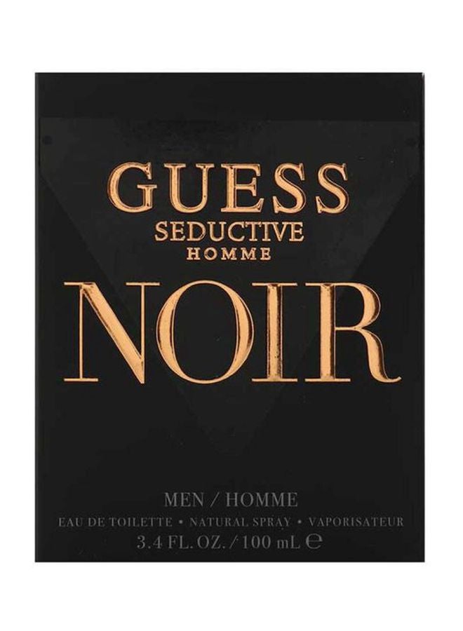 GUESS - Seductive Homme Noir Eau De Toilette 100ml - Image 1