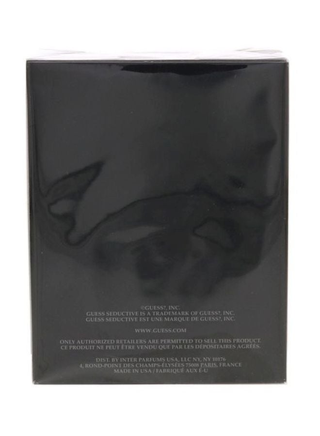 GUESS - Seductive Homme Noir Eau De Toilette 100ml - Image 1