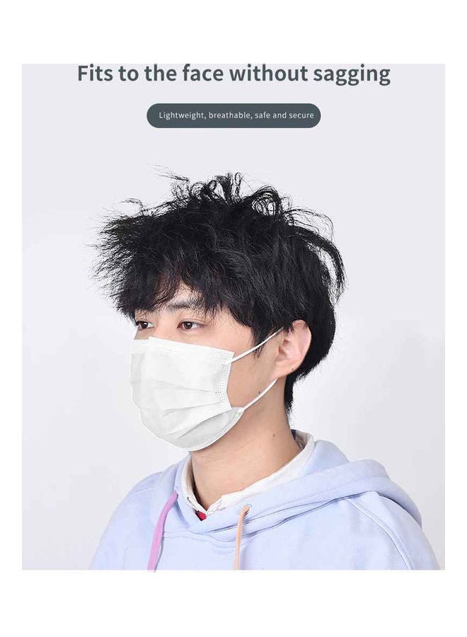 NKX 50-Piece Disposable Face Mask Set with 4-Layers Protection  - Image 3