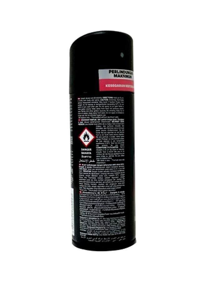 Adidas Team Force Body Spray Black/Red/White 150ml - Image 3