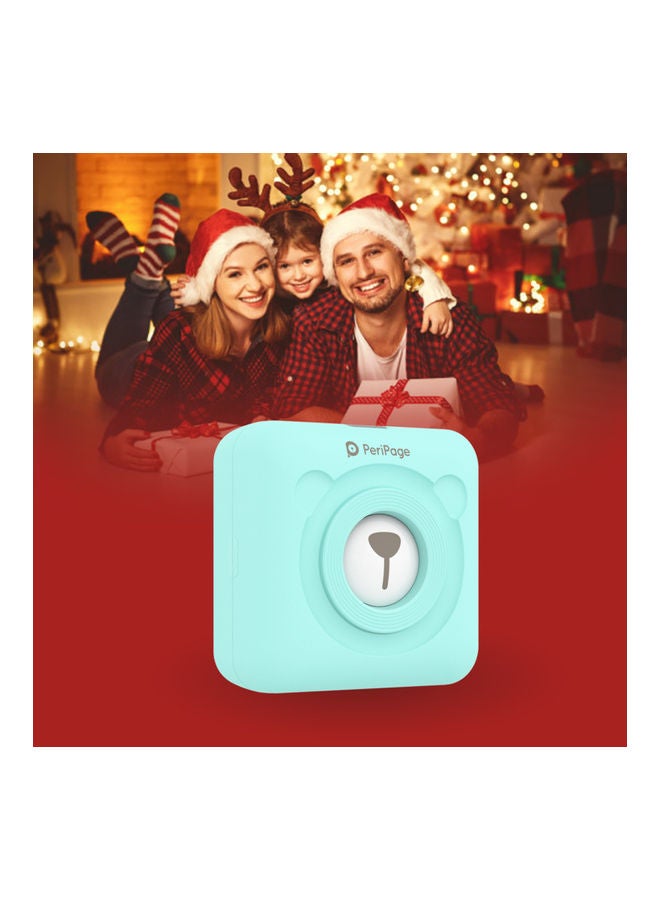 PeriPage A6 Mini Pocket Printer Blue  - Image 2