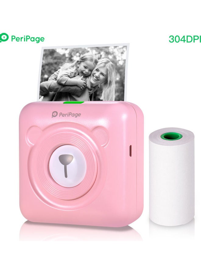 PeriPage A6 Mini Pocket Printer Pink  - Image 3