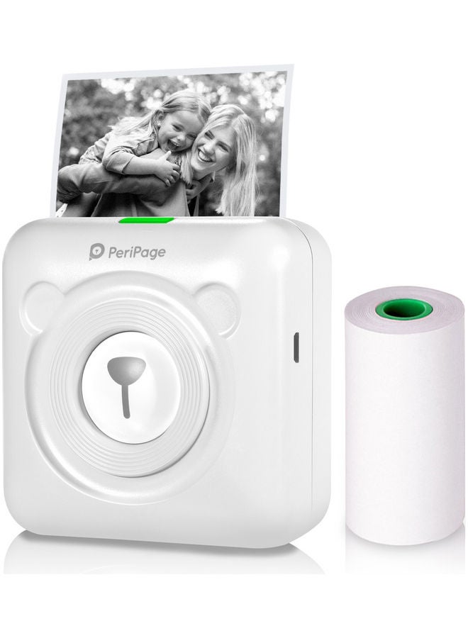 PeriPage A6 Mini Pocket Printer White  - Image 3