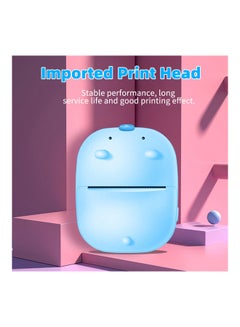 Generic Portable USB Bluetooth Connection Thermal Receipt/Photo Printer Blue  - Image 4