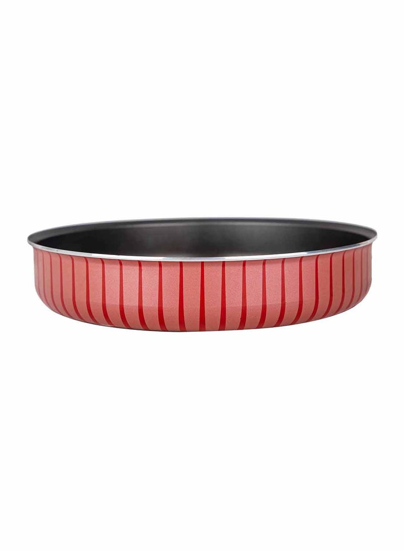 Bister Stripy Round Baking Oven Tray Red & Black 30cm - Image 3