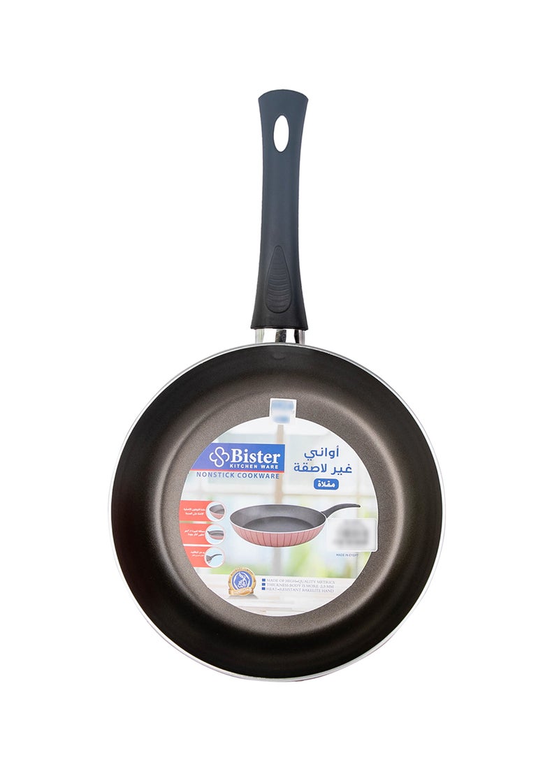 Bister - Bister Fry Pan| Made of High-Quality | Nonstick Fry Pan with Flat Bottom Suitable for Induction Cooker Halogon Oven and Gas Stove Red 28.0cm - Image 1