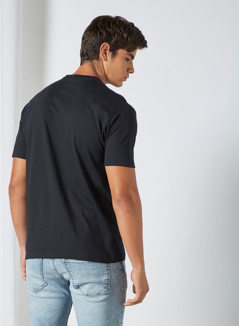 STATE 8 Graphic Print T-Shirt Black  - Image 4