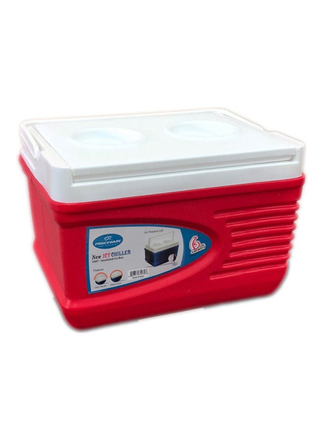 PRINCEWARE - Ice Box Red 6Liters - Image 1