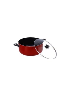 Royalford Casserole With Lid Red 50cm  - Image 3