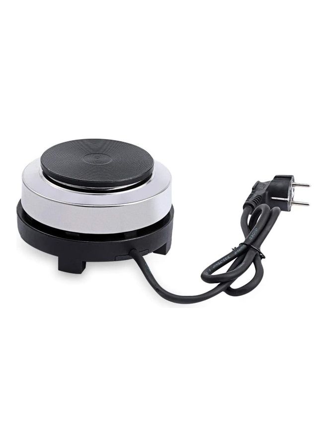 موقد طهي كهربائي صغير متعدد الوظائف مزود بلوح تسخين 500 W YQ-105 أسود/فضي - Image 4