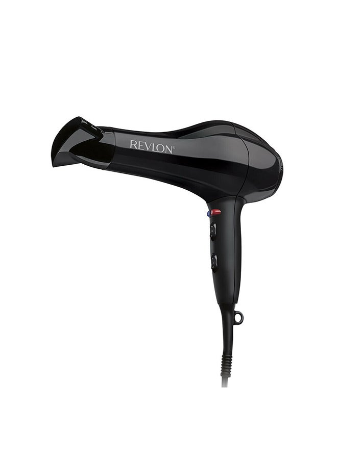 Revlon RVDR5221 Salon Performance Hair Dryer, 2000 Watts Black 28 x 10 x 25cm  - Image 1