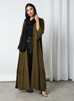 Stylish Casual Abaya With Sheilah Brown - v1620541493/N45341029V_4