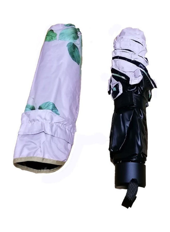 UTEX Foldabe Double Usage Lace Edge Butterfly Umbrella Light Purple - Image 2