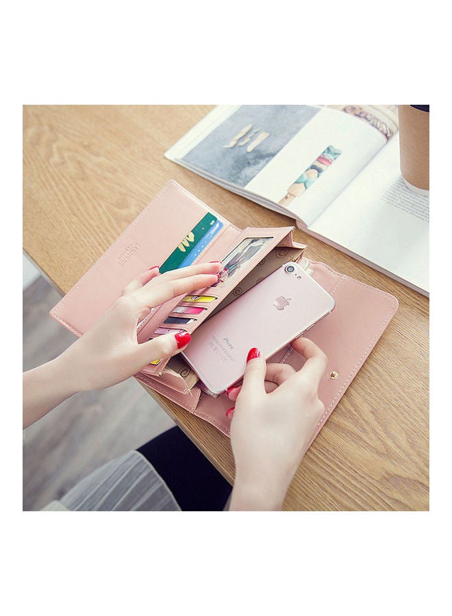 فليلي محفظة كاجوال أنيقة وخفيفة الوزن وردي - Image 3