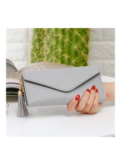 Sleek Lightweight Casual Wallet Grey - v1620552404/N47237138A_2