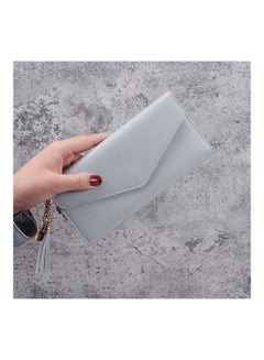 Sleek Lightweight Casual Wallet Grey - v1620552404/N47237138A_4